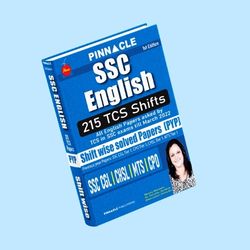 SSC English 215 TCS Shifts: Shift wise Previous Year solved papers 